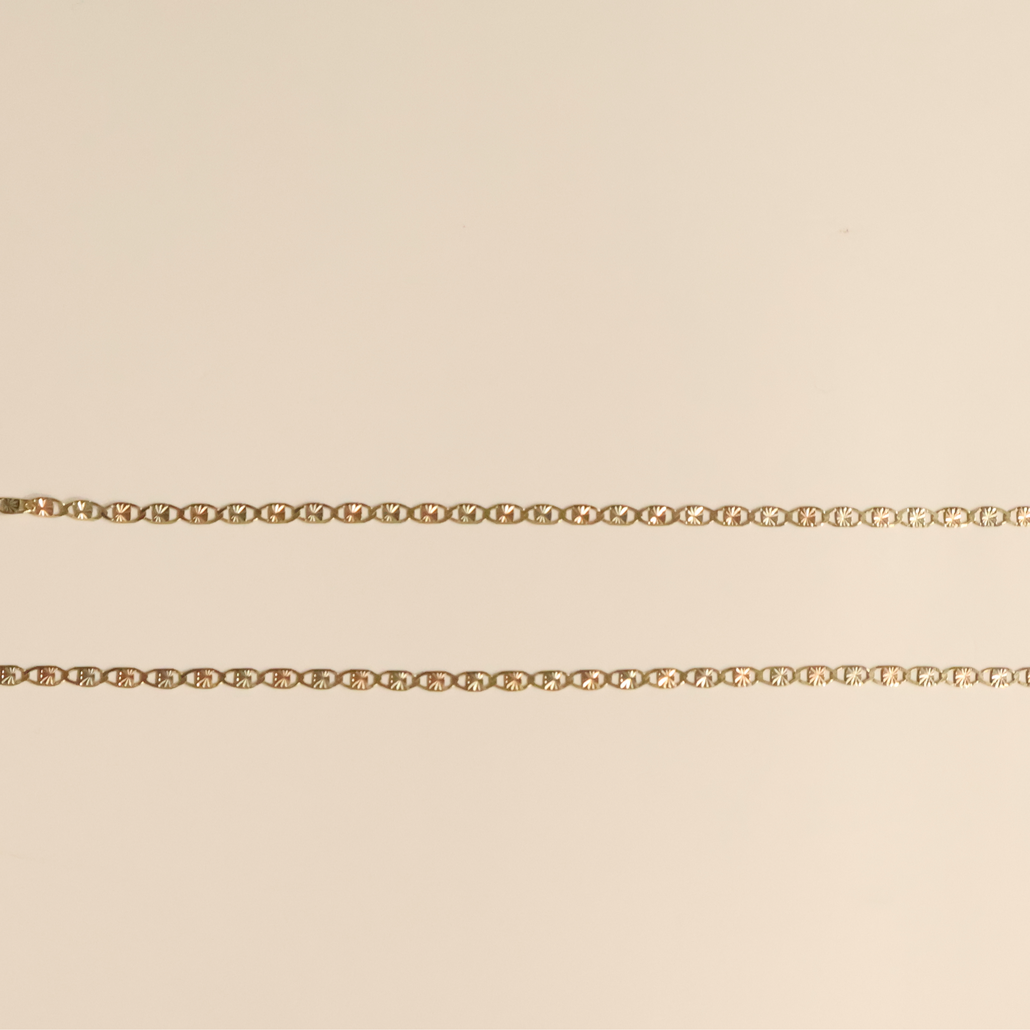 VALENTINO LINK CHAIN  TRI-COLORED